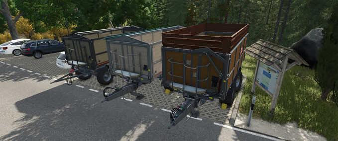 Trailers Rudolph Trailer Pack Farming Simulator mod