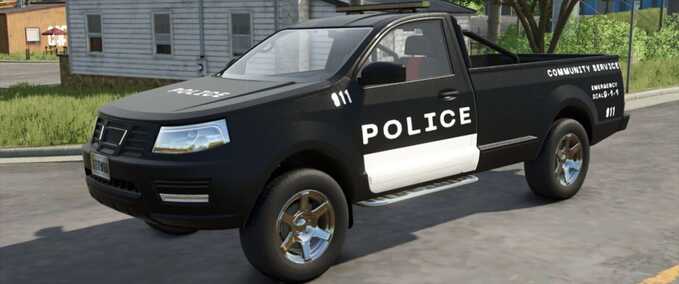 Cars 2017 Police Pickup Farming Simulator mod