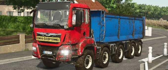 Trucks MAN TGS 18.500 Kipper Truck Farming Simulator mod