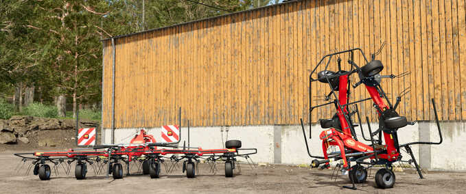 Tedders Vicon FANEX 604 Farming Simulator mod
