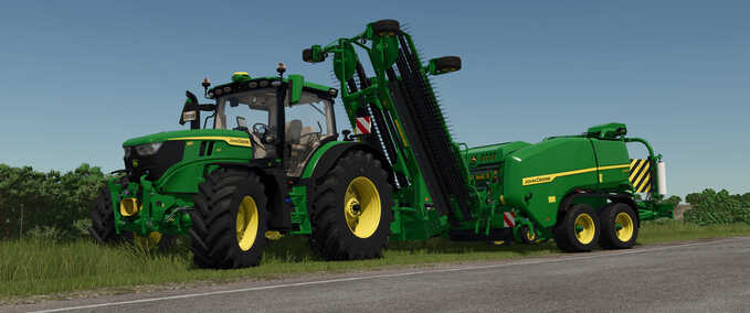 Balers Round Balers Pack with Windrower Farming Simulator mod