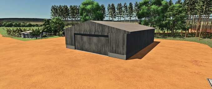 Sheds Large Shed Água Limpa Farm Farming Simulator mod