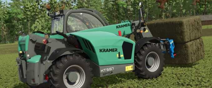 Teleskoplader Kramer 5507, KT557 Landwirtschafts Simulator mod