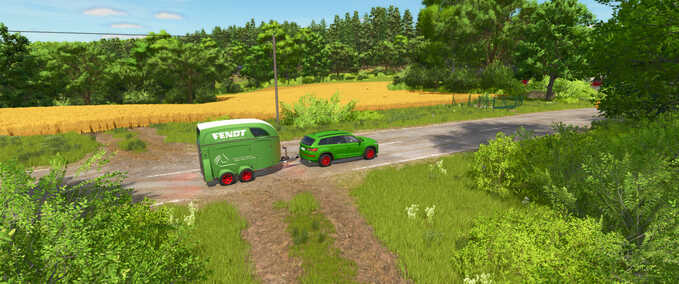 Tiertransport Big Master Fendt Landwirtschafts Simulator mod
