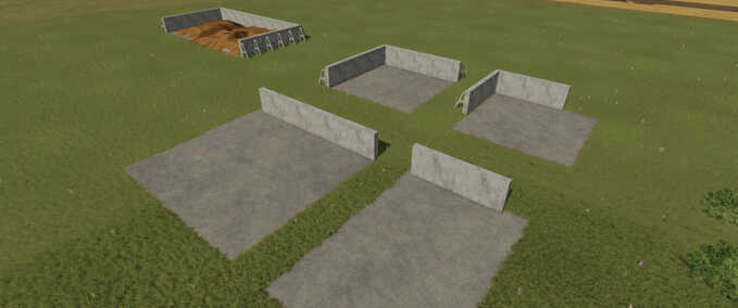 Bulk Material Silos Mod Image