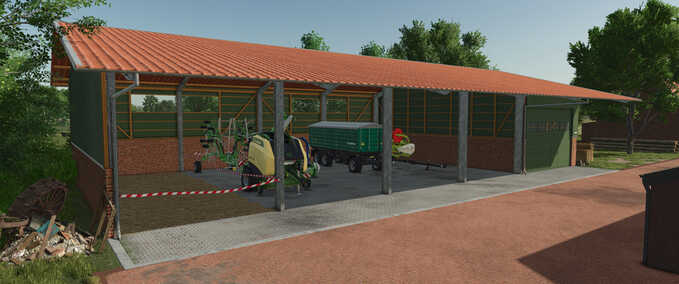 Schuppen Lizard Halle Landwirtschafts Simulator mod