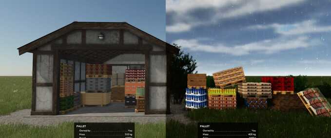 Scripts Storage Overhaul: Pallet Degradation System Farming Simulator mod
