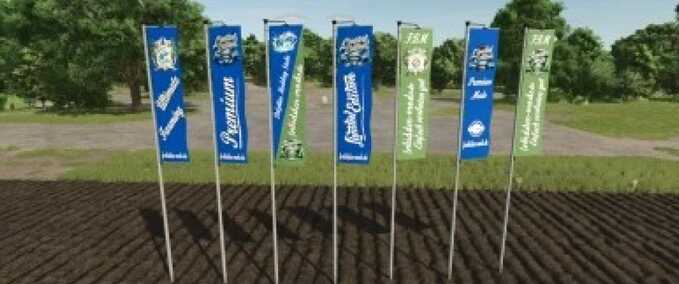 Decoration Flag Pack Limited Edition Farming Simulator mod