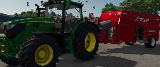 manure spreader TRIOLIET Mixer Farming Simulator mod