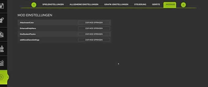 Scripts Mod Settings Hub Farming Simulator mod