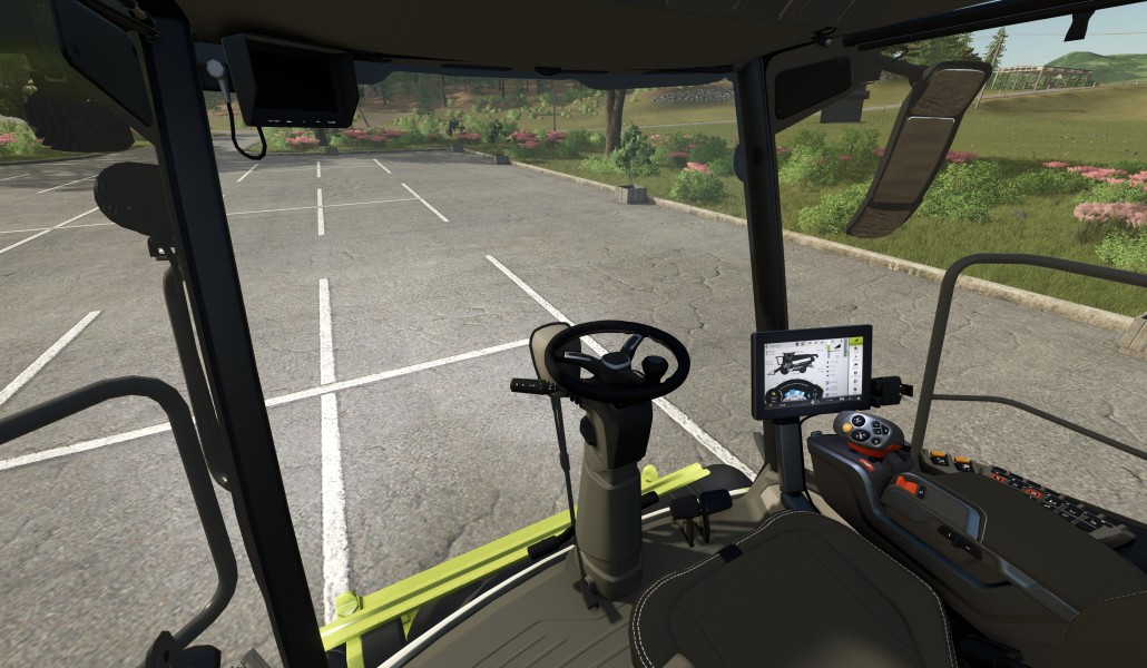 Claas Trion with Passenger - Thumbnail 1