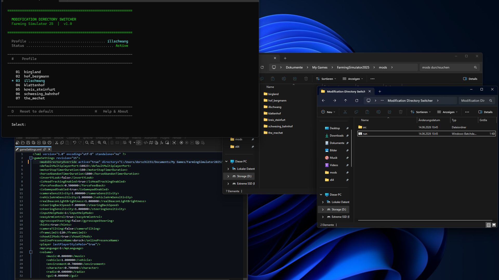 Modification Directory Switcher - Thumbnail 1
