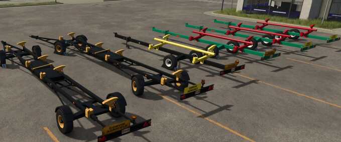 Cutters Leguan Cutting Carriage Pack Farming Simulator mod