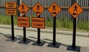 Gehweg Geschlossen Schild Pack