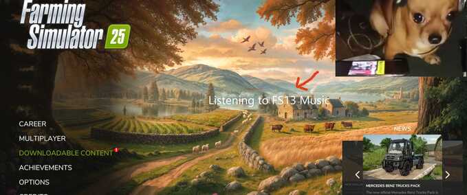 Gameplay Old Farming Simulator Menu Music Farming Simulator mod