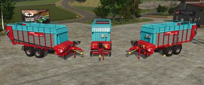 Forage Wagons Lizard Rotant 743 Farming Simulator mod