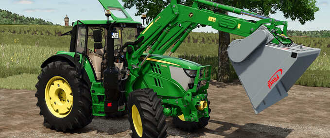 Tractors John Deere 6135/6155M Farming Simulator mod