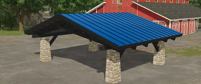 Sheds New England Carport Farming Simulator mod