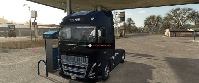 Gameplay Manual Refueling Farming Simulator mod