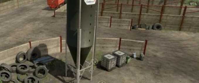 containers UK Collinson Silo 35000 Farming Simulator mod