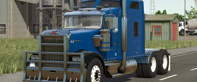 Trucks Kenworth W900L Farming Simulator mod