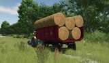 PTS 45m3 Bale Trailer Mod Thumbnail
