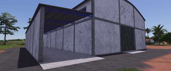 Buildings Grangeiro Silo and Shed Farming Simulator mod