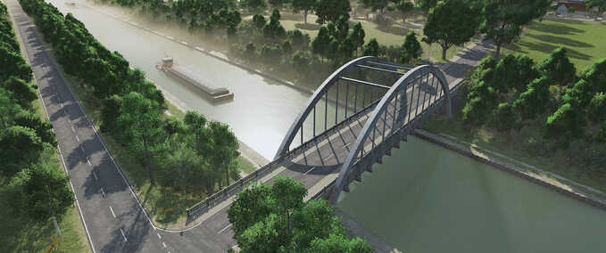 Maps Mittelland Canal Map Farming Simulator mod