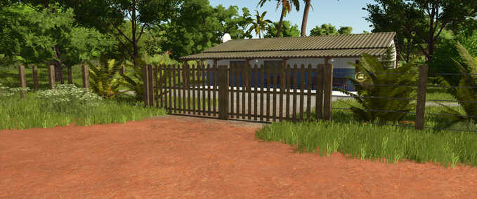 Placeable Objects Brazilian Fences Farming Simulator mod