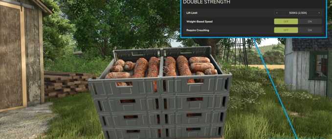 Scripts Double Strength Farming Simulator mod