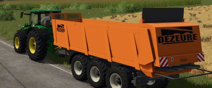 manure spreader Dezeure MC186 Farming Simulator mod