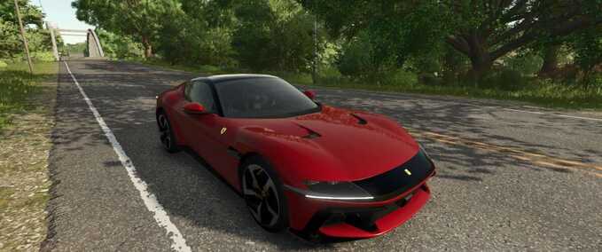 Cars Ferrari 12 Cilindri Farming Simulator mod