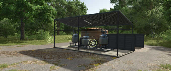 Factories Scaled Fertilizer Production Farming Simulator mod