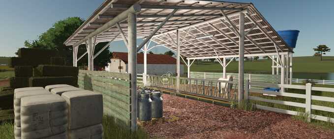 Animal Pens Fenceless Sheep Pasture Farming Simulator mod