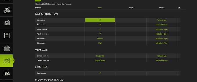 Scripts Improved Controls Menu Farming Simulator mod