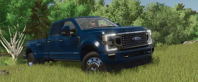 Cars Ford Super Duty Limited 2020 Farming Simulator mod