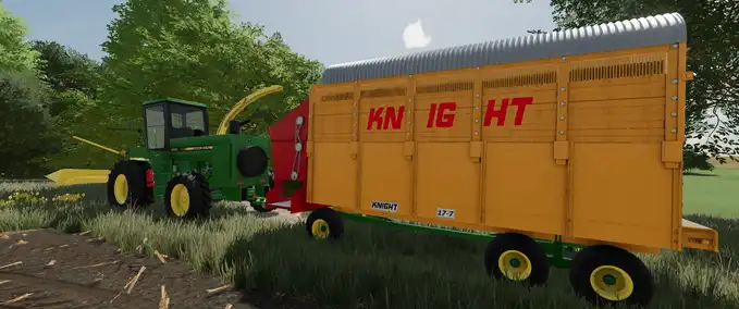 Forage Wagons Knight 17-7 Forage Box Farming Simulator mod