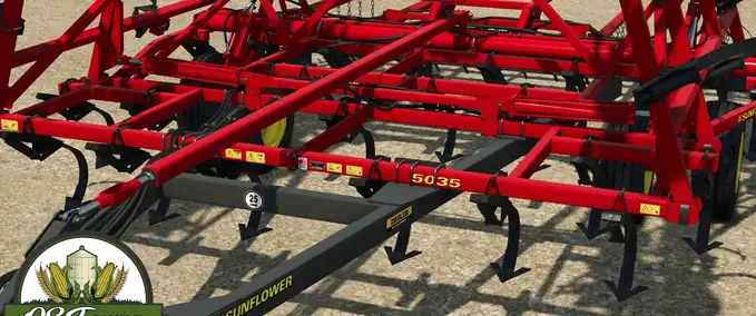 Cultivators & Harrows Sunflower 5035 and 7232 Farming Simulator mod