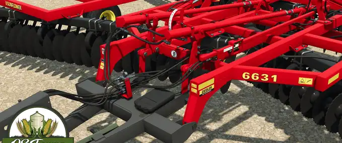 Disc Harrows Sunflower 6631VT Farming Simulator mod