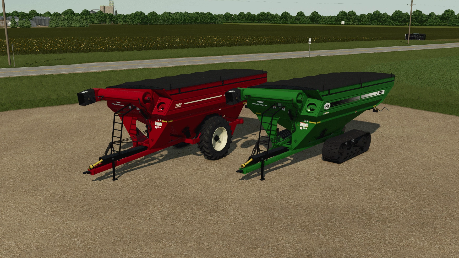 J&M 1401 Grain Cart - Thumbnail 1
