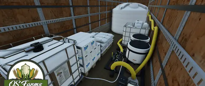 Sprayers & Fertilizer Fruehauf Van Trailer Sprayer Support Farming Simulator mod