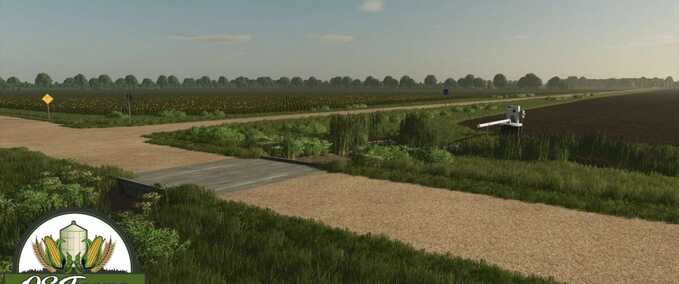 Forest River North Dakota Map Mod Image