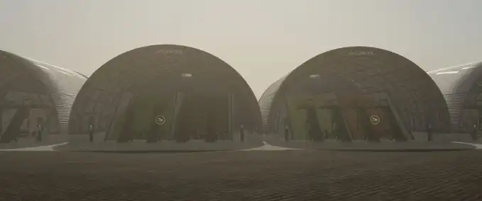 Silos Modern Silo with Digital Screen Farming Simulator mod