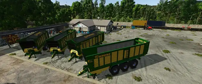 Forage Wagons Krone ZX Forage Wagon Pack Farming Simulator mod