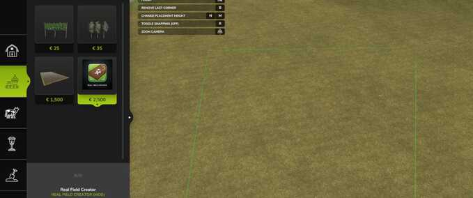 Scripts Real Field Creator Farming Simulator mod