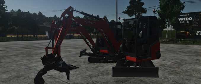 Exevators Kubota KX027-4 Farming Simulator mod