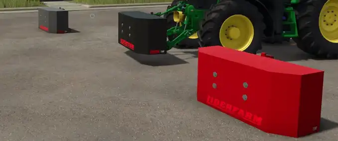 weights Masse LiderFarm 1100 Farming Simulator mod