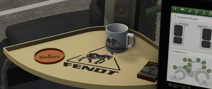 Prefab Fendt Table with Decoration Farming Simulator mod