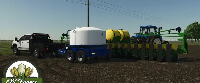 Sprayers & Fertilizer Duo Lift Fertilizer Nurse Trailer Farming Simulator mod