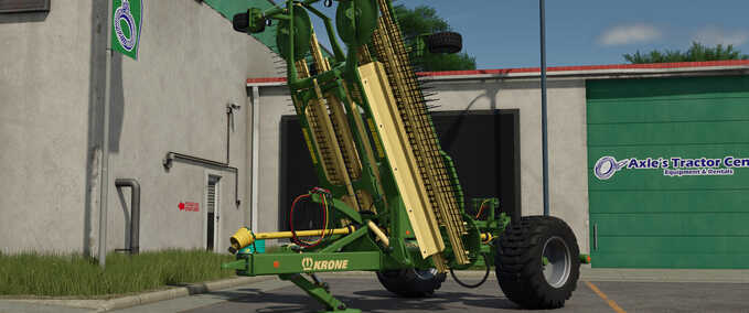 Tedders Krone Trailed Windrower Farming Simulator mod
